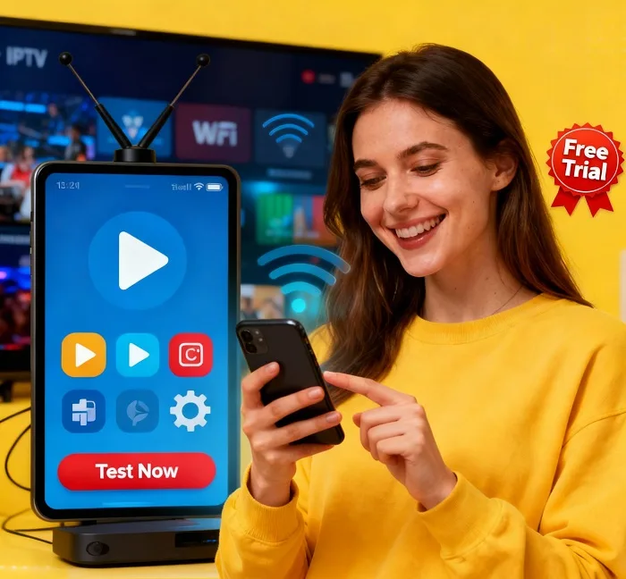 Was ist eine German IPTV Testline